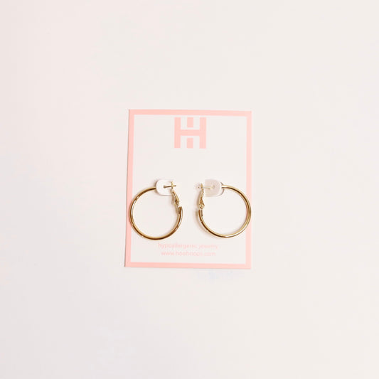 The Holly Hoop - Gold , 1 Inch