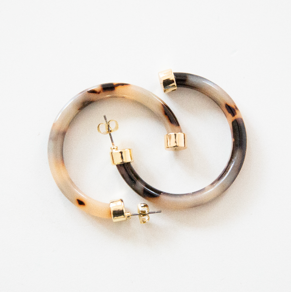 Hoops - Tortoise Shell