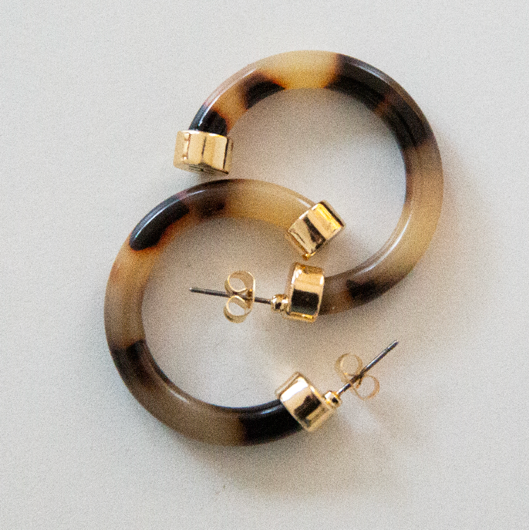 Hoops - Tortoise Shell